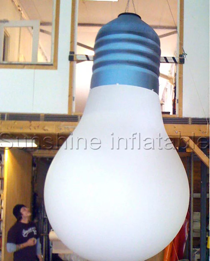 Giant inflatable bulb balloon inflatable bulb model with led lighting