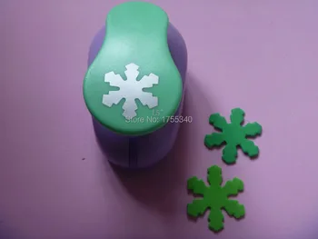 

free shipping 1pc 1.5 inch snowflake design of craft punch perfurador de EVA Kids scrapbook paper cutter scrapbooking punches