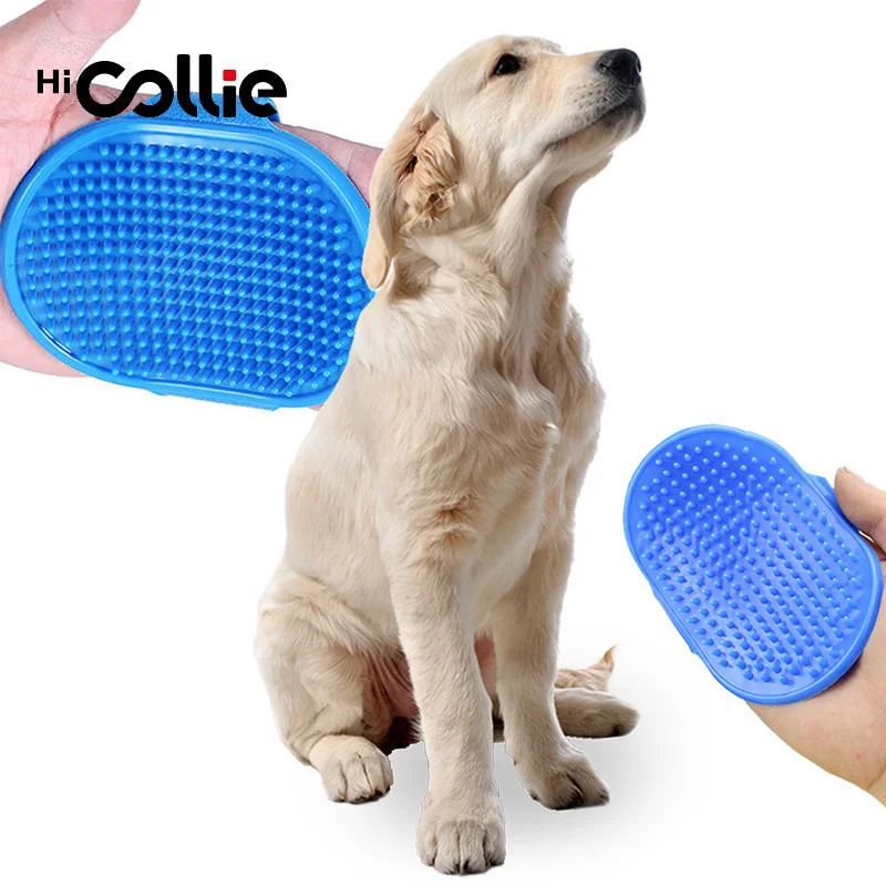 Spot Supplies Ellipse Rubber Pets Take A Shower Brush Dog Massage Use