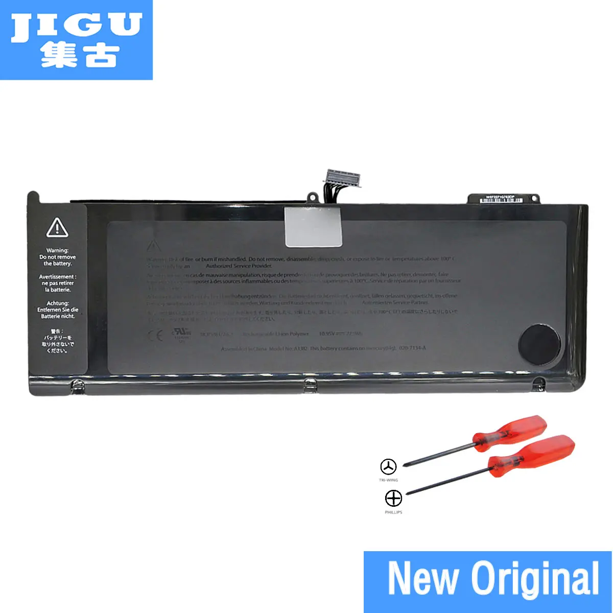 Оригинальный аккумулятор JIGU A1382 для ноутбука Apple MacBook Pro 15 дюймов A1286 MC721 MC723
