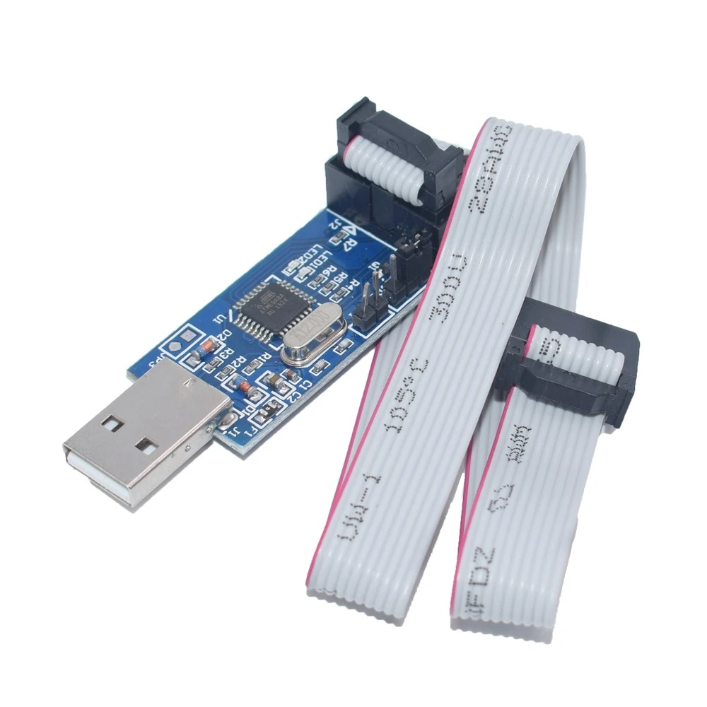Программатор USB ISP ASP ATMEGA8 ATMEGA128 с поддержкой Win7 64K 10 шт.|win7| |