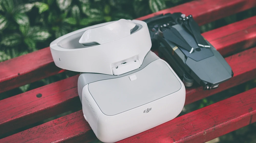 DJI Goggles поддерживает DJI Spark, Mavic Pro, Phantom 4 series и Inspire series DJI VR glasses