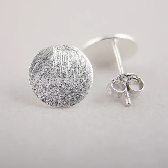 

Jisensp Fashion Jewelry Circle Stud Earrings Simple Tiny Round Earrings Retro Bohemian Earrings Set for Women Christmas Gifts