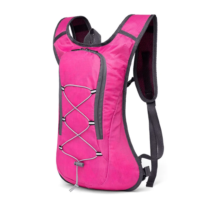 LOCLE 8L велосипедный рюкзак MTB для активного отдыха водонепроницаемая велосипедная сумка рюкзак для верховой езды велосипедная сумка - Цвет: Pink Only Bag