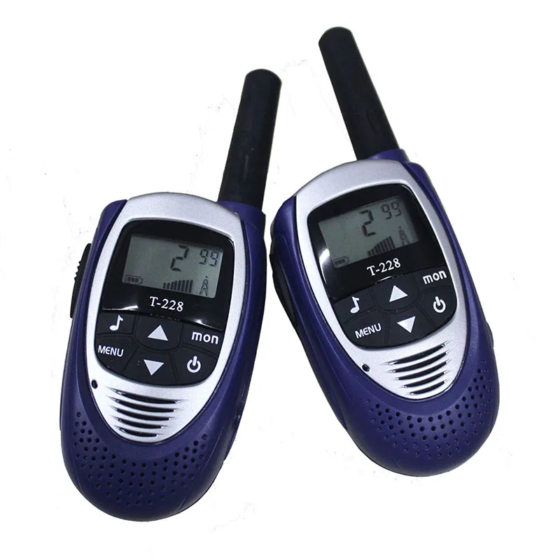 2 шт. портативная мини рация walky talky T228 длина 500 метров для детей|walkie talkie pair|walkie