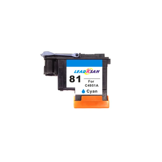 4x LeadKsam 81 печатающая головка совместима с hp81 C4950A C4951A C4952A C4953A для Design Jet 5000 5500PS|printhead