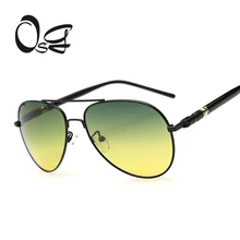 OSG Aluminum Magnesium Polarized Sunglasses Men Driver Mirror Sun Glasses Male Female Outdoor Night Vision Glass Eyewear For Men