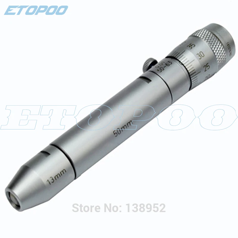 Xibei 50-300mm 내부 마이크로미터 결합 연장 로드