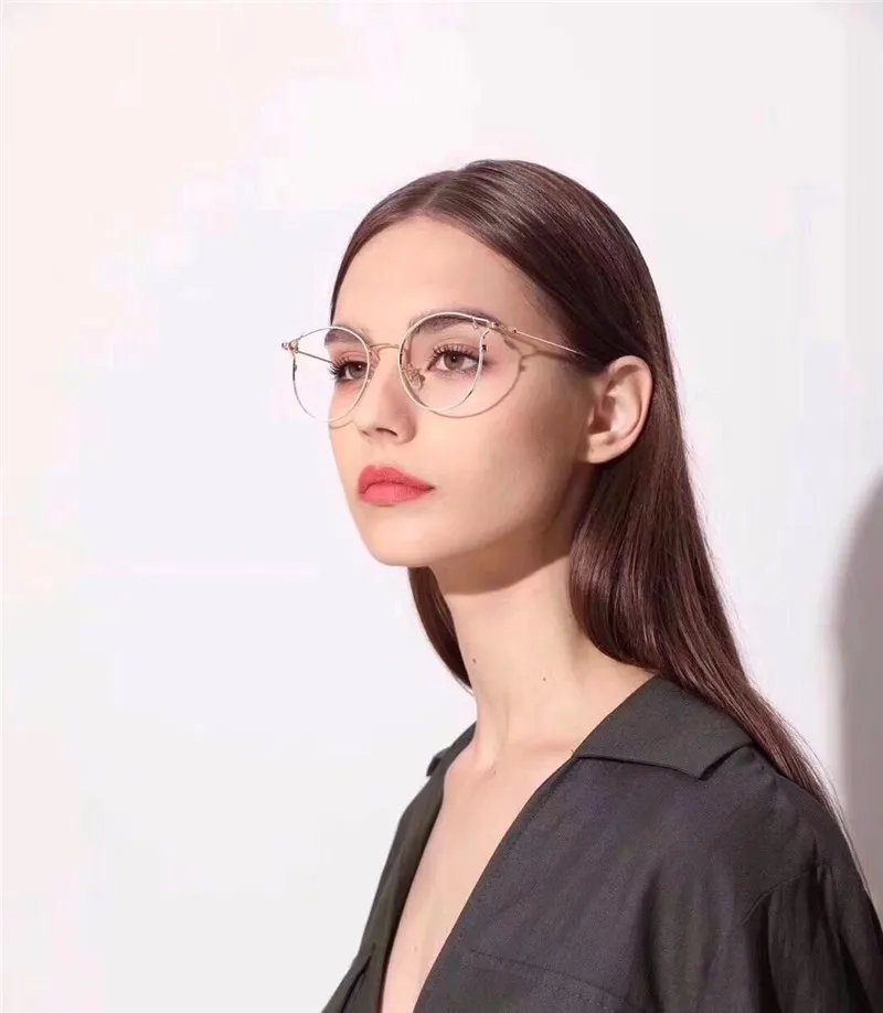 Glasses Frames for Metal Frames for Glasses Spectacle Clear Lens