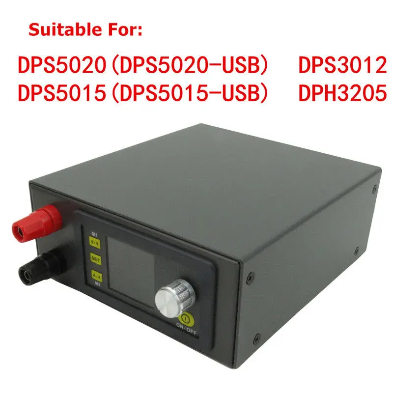 DPS3003 Питание оболочки DPS3005 DP20V2A черный комплект модуль для DPS5015 DP50V2A DPS3012 DPH3205 DPS5005 DP30V5A