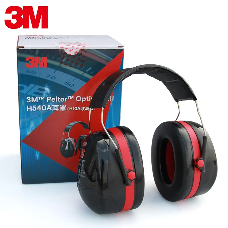 Шумозащищенные наушники 3M H540A евро стандарт поворотные 105 децибел защита для ушей