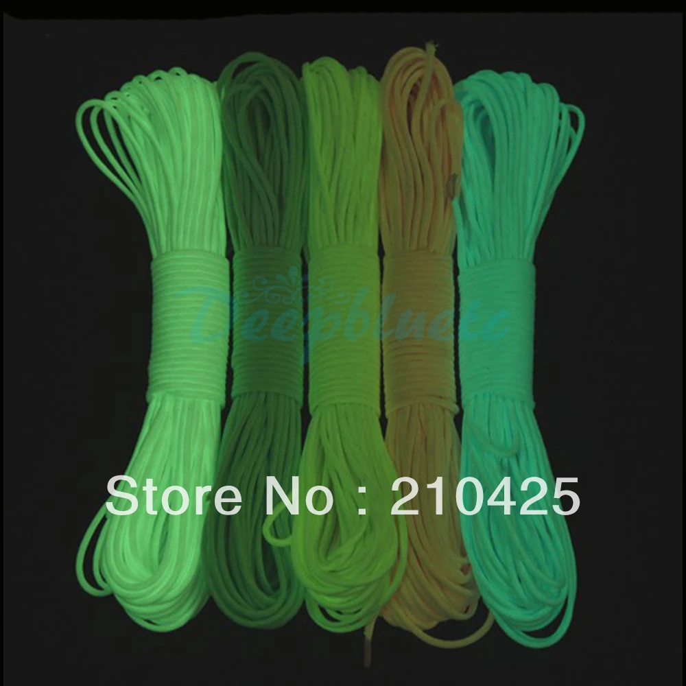 YOUGLE 9 ستراند الوهج في الظلام و مضيئة Paracord المظلة الحبل بقاء حبل 100FT خيمة حبل YOUGLE 9 ستراند الوهج في الظلام و مضيئة Paracord المظلة الحبل بقاء حبل 100FT خيمة حبل