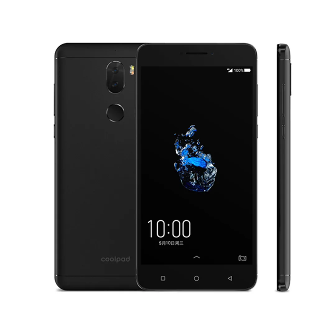 Coolpad Play 6 Cool 6 Play игровой телефон 4G FDD LTE Android 7,1 Snapdragon 653 две sim-карты 5," FHD 6 Гб 64 Гб быстрая зарядка отпечаток пальца - Цвет: BLACK COLOR