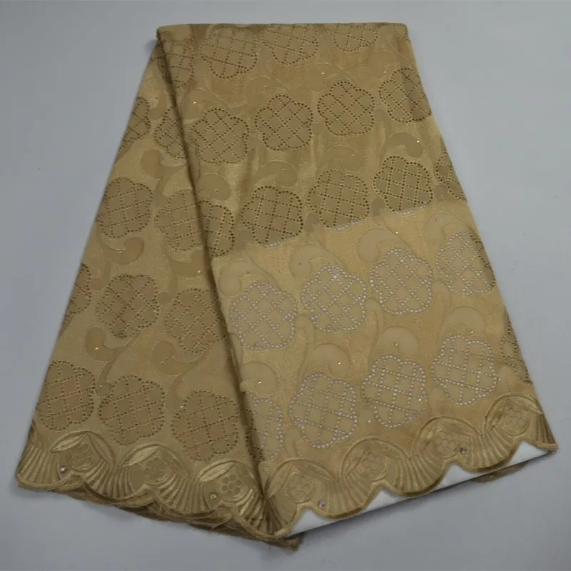 

Best Quality African Designs Plain Lace Fabric Swiss Voile Lace Cotton Emboridery Swiss Lace Fabric Material For Dressing 30
