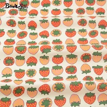 Подушки для книг с милым рисунком клубники хлопчатобумажная ткань постельное белье с вышивкой Лоскутная Ткань ремесла куклы