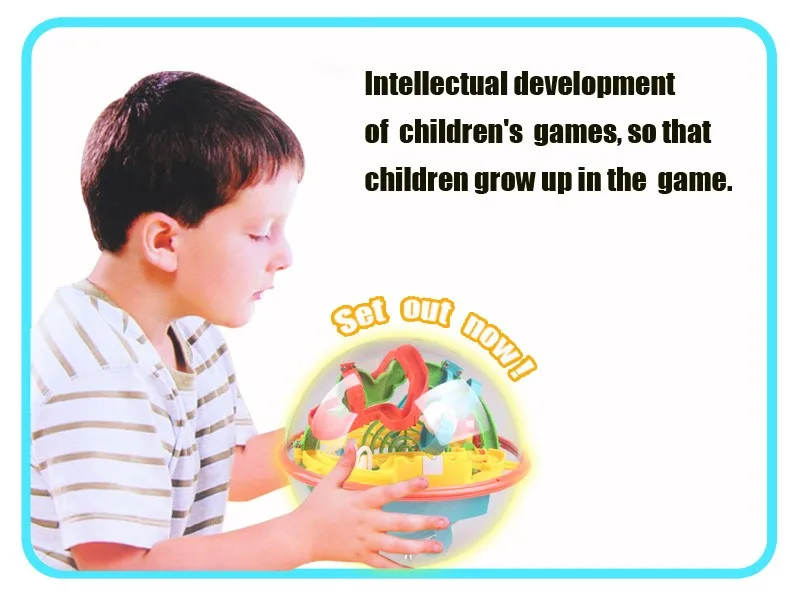 17,5 см 118 шагов 3D головоломка шар Волшебный, интеллектуальный детские игрушки головоломка-балансир IQ логическая способность игра для детей и взрослых