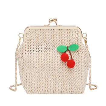 

Women Bag Fashion Chain Weave Fruit Messenger Crossbody Handle sac main femme torebka damska shopper ladies hand bags