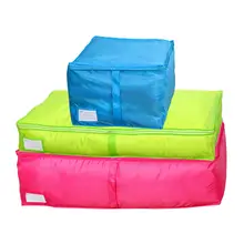 Homebegin bolsas de armazenamento para colcha, bolsa estilo oxford para bagagem, organizador para casa e armazenamento, armário, roupas, sacos de armazenamento S-L