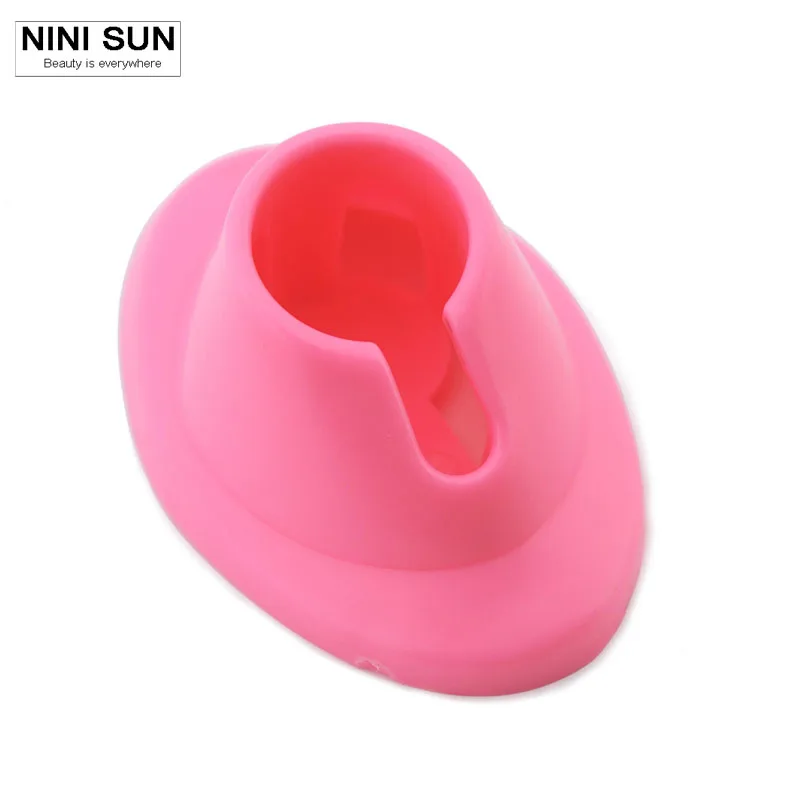

1pcs Silicone Wearable Nail Polish Holders Nail Polish Stand Ring Nail Art Tips Nail Polish Tools Bottle Display For Women Girls
