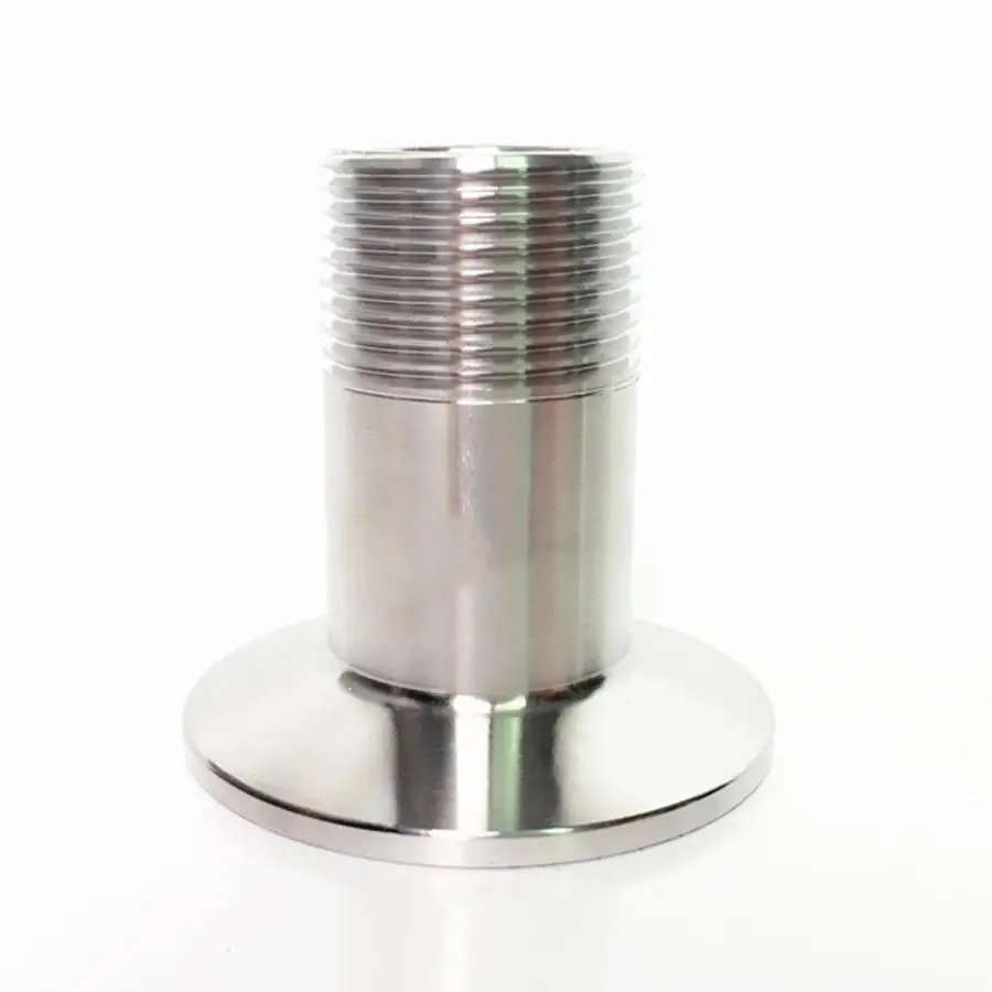 1-1/2&quot BSPT Male x 2&quot Tri Clamp SUS 304 Stainless Steel Sanitary Coupler Fitting Homebrew Beer | Обустройство дома