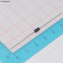 100 шт. выпрямительный диод 1A 50 V DO-41 1N4001