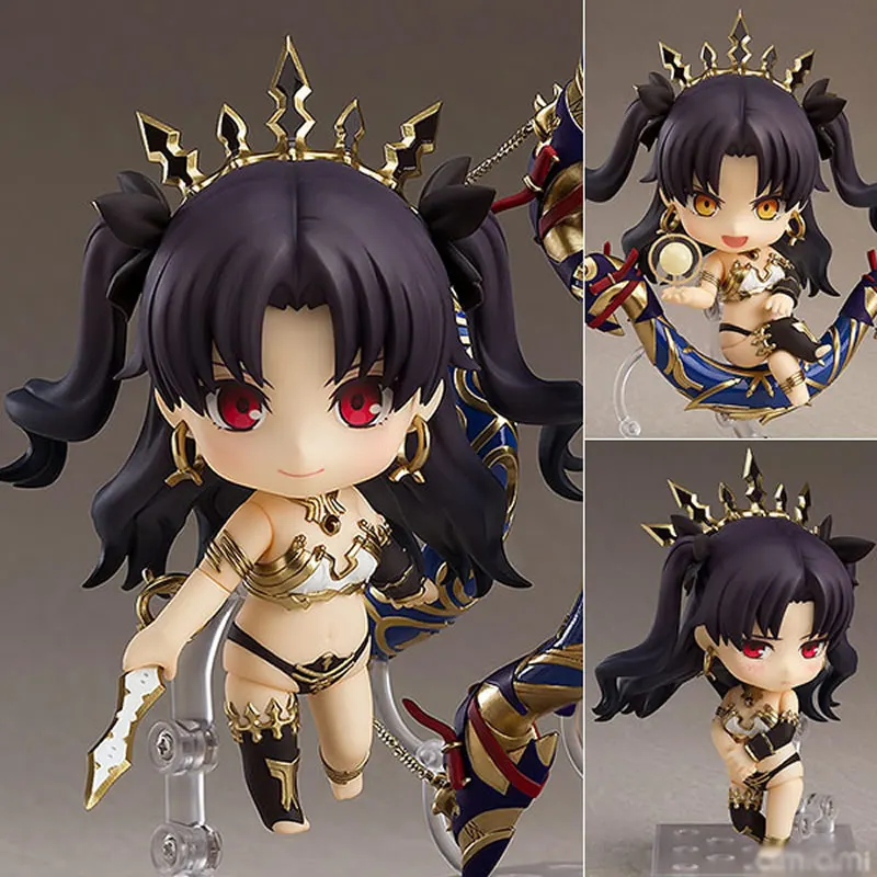 

10CM Original Nendoroid Fate Grand Order Archer Ishtar ABS & PVC Painted action figure collection toy doll with box