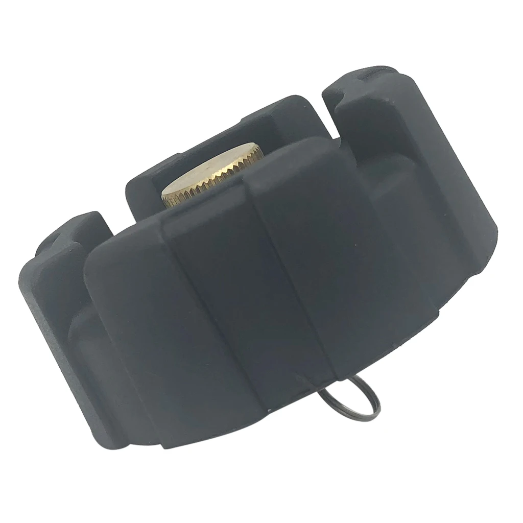 1 Pcs Black Outboard Engine Components Fuel Oil Tank Case Cover ABS Plastic Tank Gas Cap For 12/24L Outboard Engine Boat Yacht