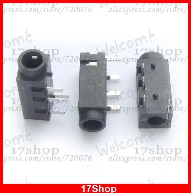 500PCS 4 pin 1 8 3 5mm Stereo Jack Socket for Video camera 3 5MM Headphones MIC