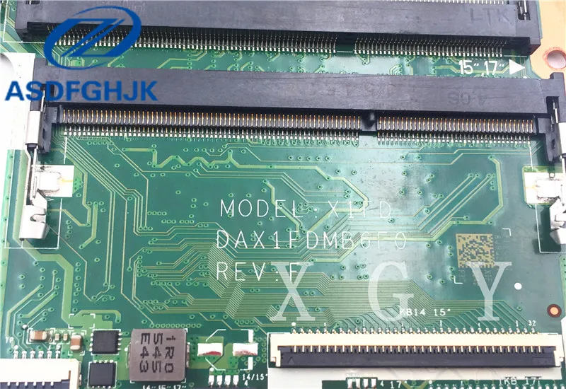 Материнская плата для ноутбука DAX1FDMB6F0 для hp 15-AB материнская плата SR2FQ i7-6700HQ 2,6 ГГц Процессор 832575-601 DDR3L интегрированный тест нормально