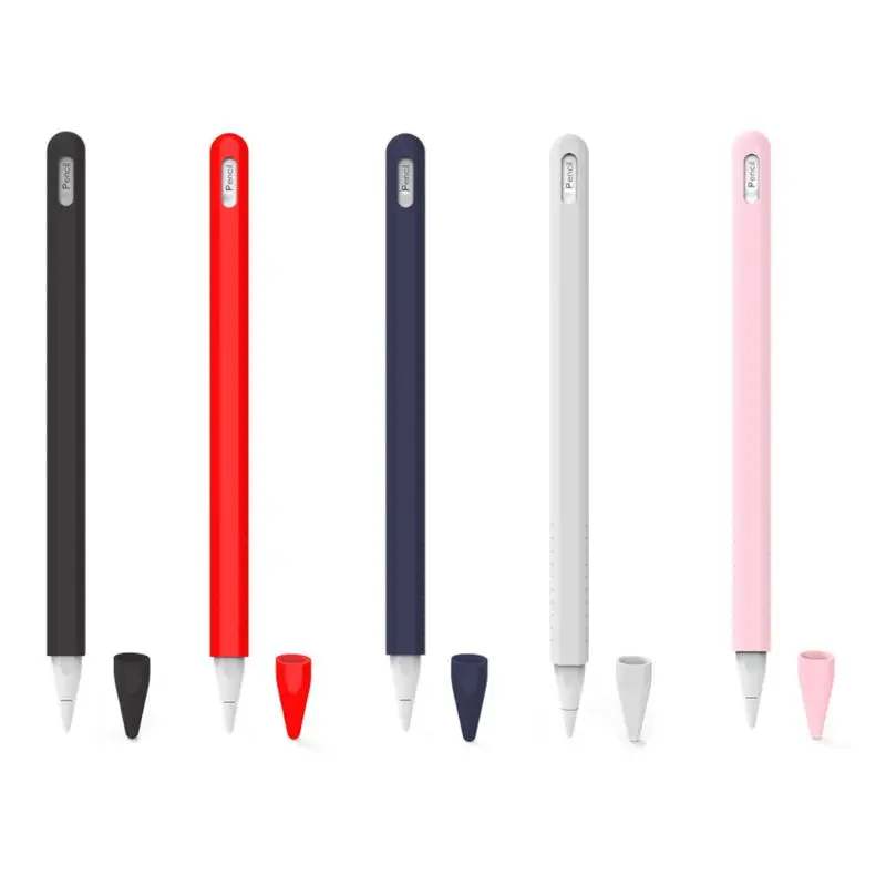Мягкий защитный силиконовый чехол для Apple Pencil 2-го поколения, защитный чехол для Apple