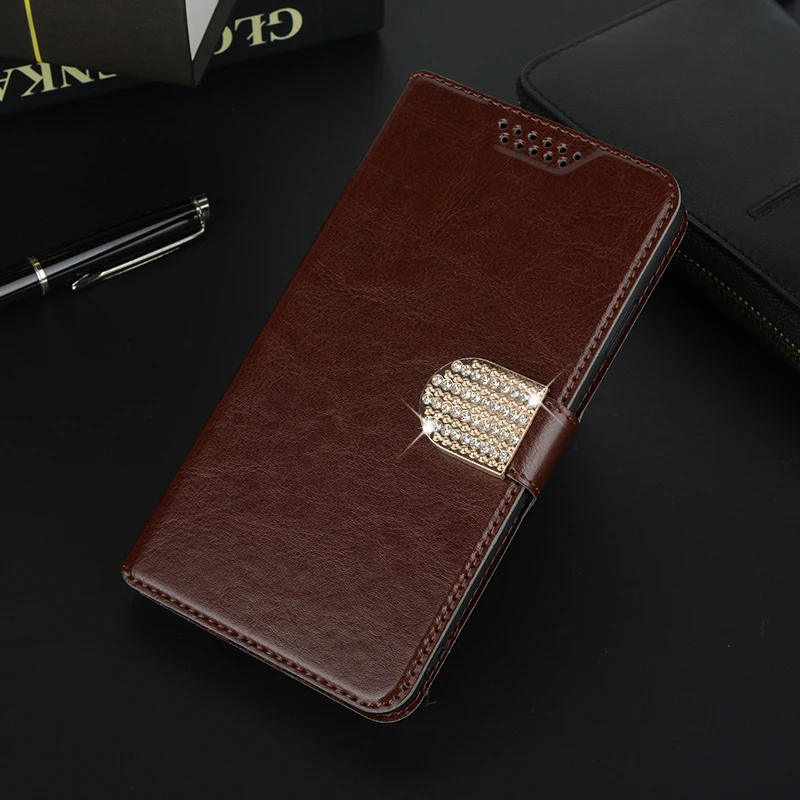 Кожаный чехол-кошелек для sony Xperia ZR M36H C5502 C5503, Роскошный Ретро флип-чехол для телефона, сумка, чехол, чехол s Fundas - Цвет: Brown Do
