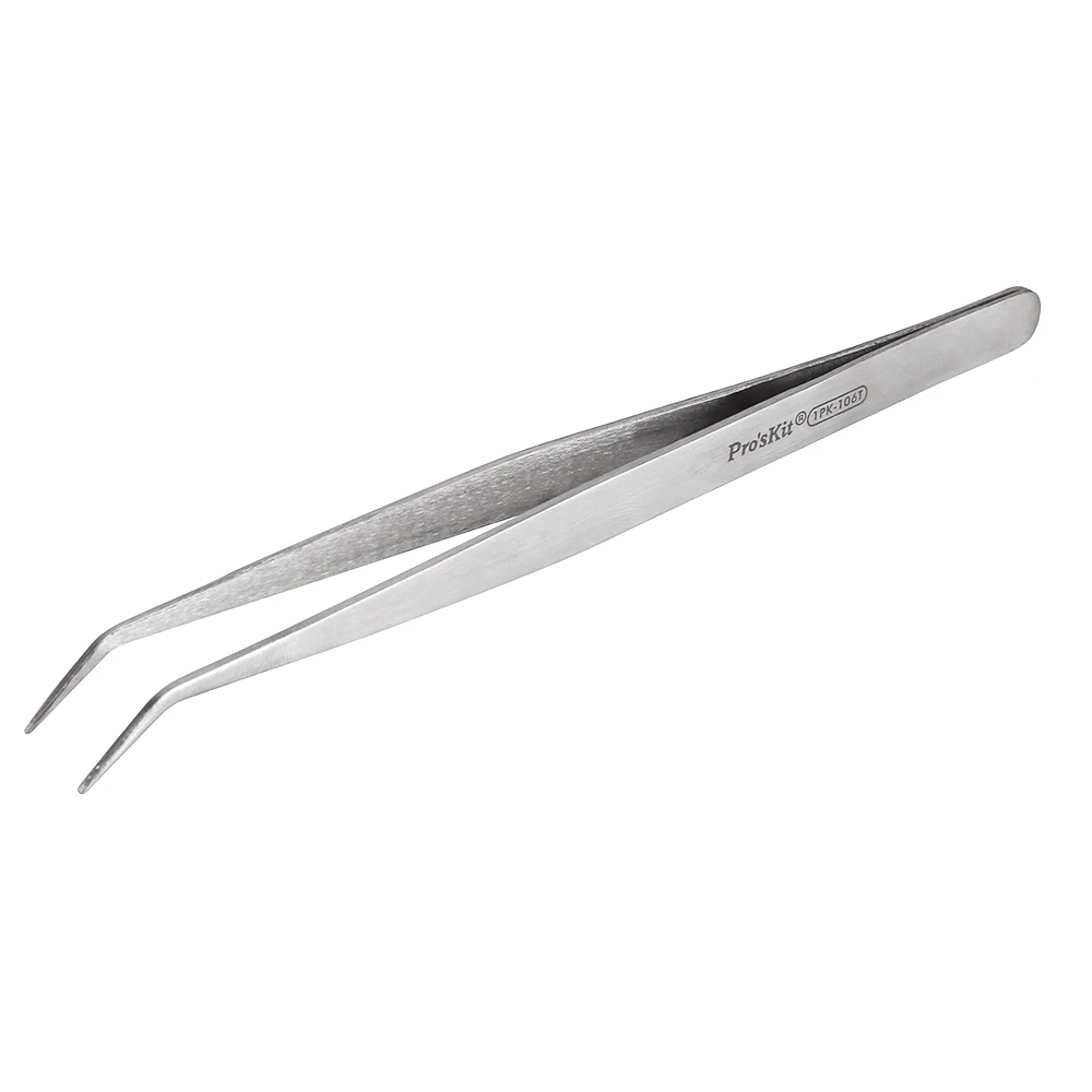 Пинцет из нержавеющей стали с отверстием для ручки 1PK 106T|tweezer stainless|tweezers longtweezers