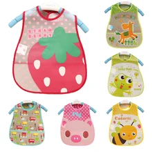

1Pcs Adjustable Baby Bibs EVA Plastic Waterproof Cartoon Pattern Lunch Bibs Boys Girls Infant Feeding Care Baby Accessories