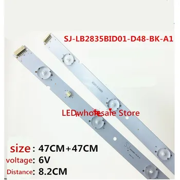 

LED backlight strip for 48inch Tv SJ-LB2838BIS01-D48-BK-A1 6V 940mm