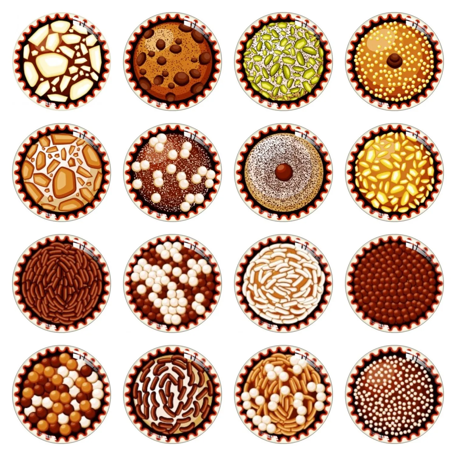 

Handmade Round Photo Glass Cabochon 10mm 12mm 14mm 16mm 18mm 20mm 25mm 30mm Biscuit Cake Pattern Dome Flat Back Jewelry Supplies