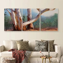 Pintura de caligrafía Laeacco en lienzo pared arte abstracto maletero Vintage carteles e impresiones nórdico hogar dormitorio decoración imagen