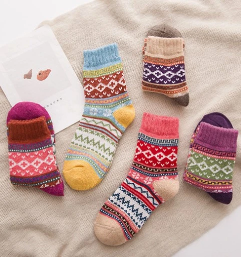 5 Pair Autumn And Winter Wool Women Funny Socks Thickening Keep Warm Hair Woman Sock Hosiery Female 5 Pair Autumn And Winter Wool Women Funny Socks Thickening Keep Warm Hair Woman Sock Hosiery Female