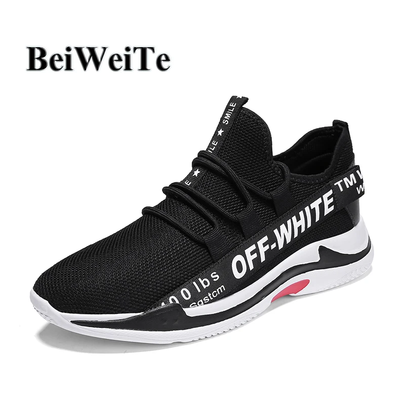 Men Big Size White Sport Running Shoes Light Walking Breathable Anti-skid Jogging Sneakers For Men Outdoor Gym Trainer Shoes New