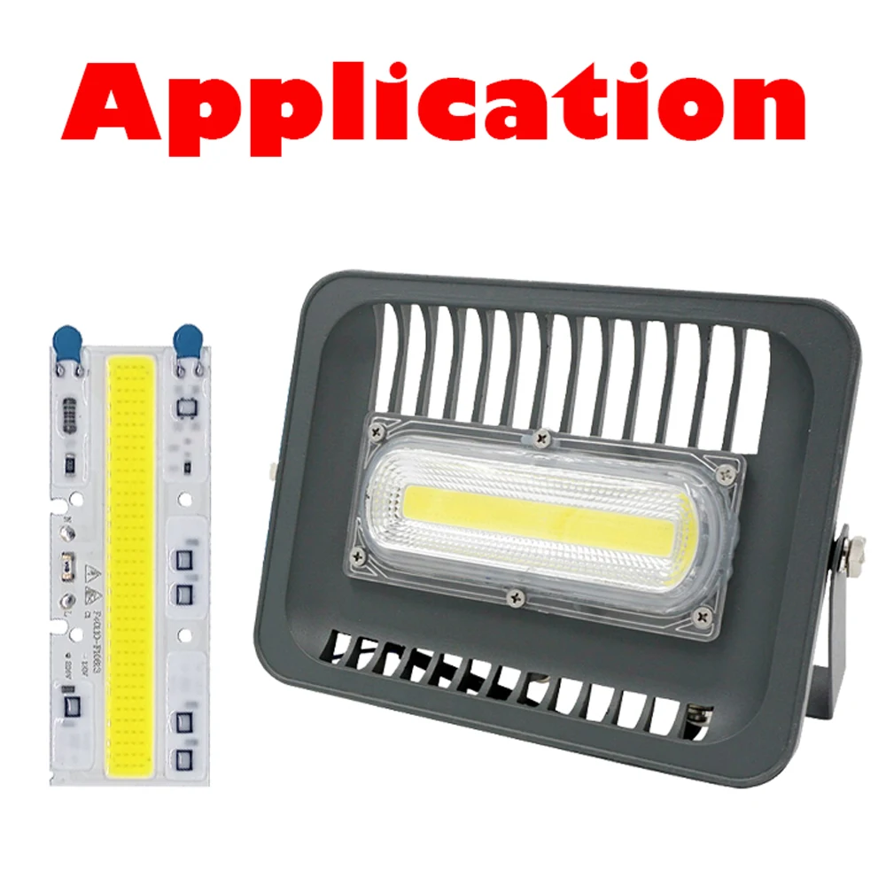 

5pcs Smart IC LED COB Chip IP65 30W 50W 70W 100W 150W AC 220V 110V Integrated Rectangle Beam DIY For Floodlight Spot Light
