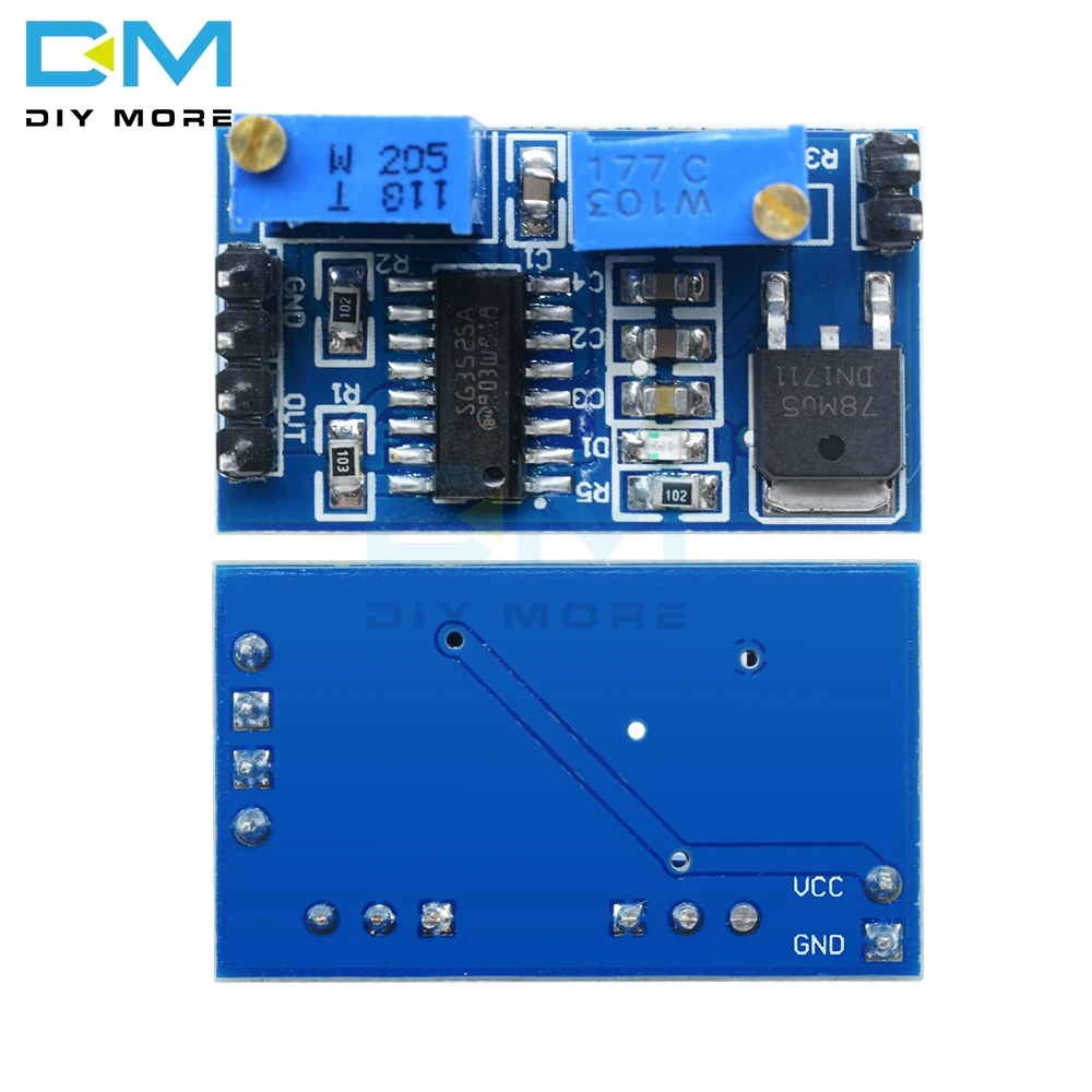 DC 5 в 12 В SG3525 ШИМ контроллер модуль 100 Гц-100 кГц Регулируемая частота управления доска Diy Электронный