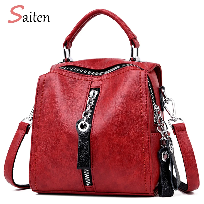  Multifunctional Women's Backpack Female Back pack Small Mochila Feminina School Backpacks For Teena - 32970340524