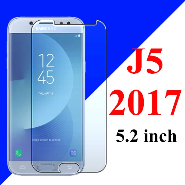 Защитный Стекло на samsung Galaxy J1 J2 J3 J4 J5 J6 J7 J8 Экран протектор J 1 2 3 4 5 6 7 8 защитный лист - Цвет: J5 2017