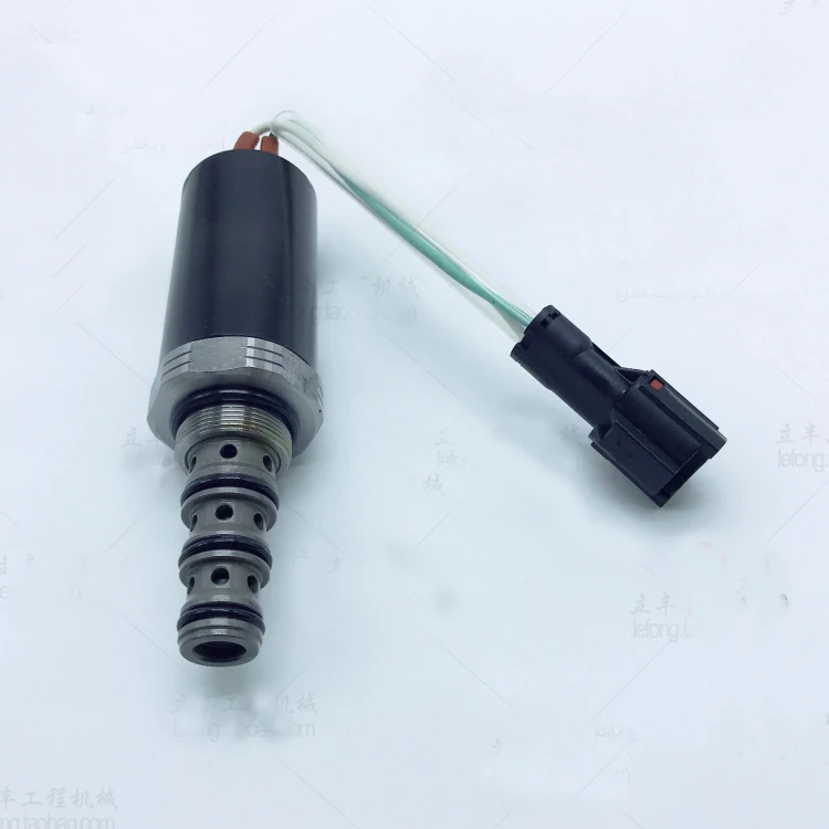 Fast Free shipping! Excavator hydraulic pump solenoid valve KDRDE5K-20/40C04-109 for 210