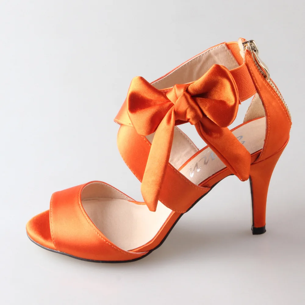 burnt orange pumps