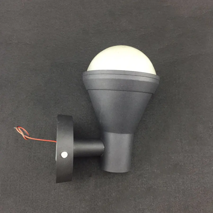 

(free shipping) LED outdoor wall lamp aluminum special garden fence aisle lighting led landscape light wall sconce decoration