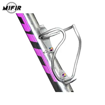 

New Titanium Alloy Bike Bicycle Cycling Drink Water Bottle Rack Holder for Mountain Folding Bike Cage Strongly-gripped Hinge