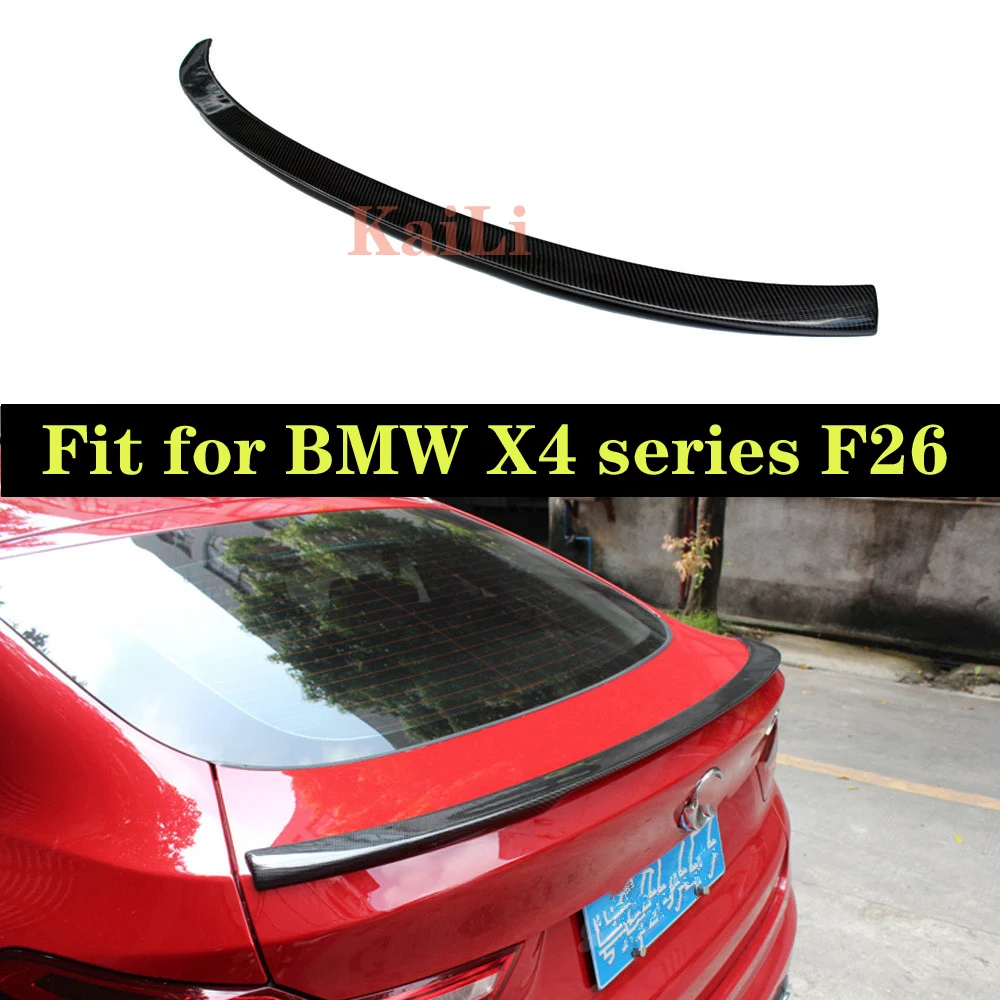 

Carbon Fiber Auto Racing Spoiler Rear Lip Wing for BMW X4 F26 2015-2017