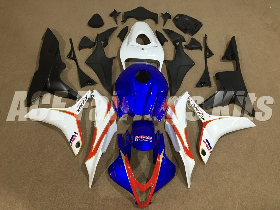 

New Injection mold motorcycle Full Fairing kit Fit For Honda CBR600RR F5 2007 2008 07 08 600RR 600 ABS fairings nice blue white