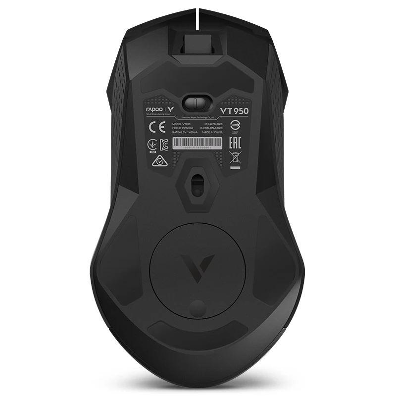  Rapoo VT950 Gaming Mouse 2.4G Wireless RGB OLED Display 11 customizable buttons 16000DPI For PUBG L