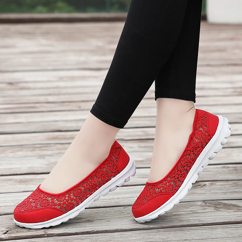 

spring and summer shoes, casual shoes slope with low to help set foot breathable mesh platform shoes shook his shoes